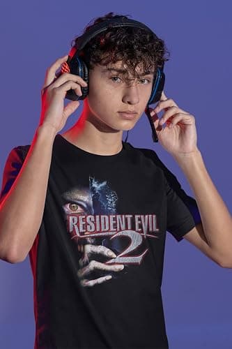 Resident Evil 2 Horror Science Fiction Film Video Game Eye Hand Adult T-Shirt thumbnail 2