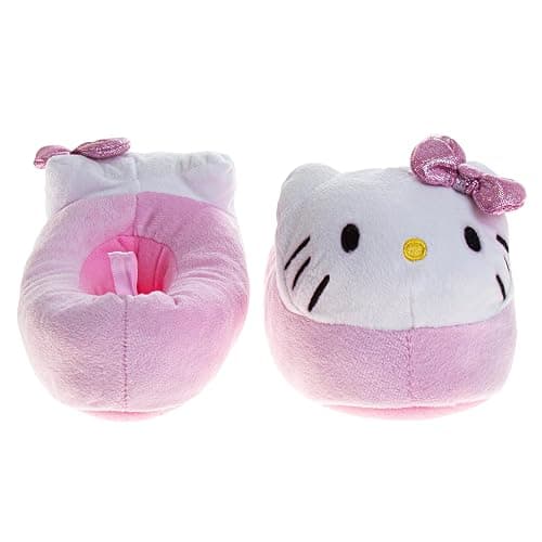 Josmo Hello Kitty Sanrio Wome Strawberry Shortcake Harry Potter House Slippers Cozy Warm Indoor Slippers for Adult Size 5-10 US Womens thumbnail 5