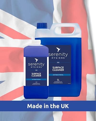 Concentrated All Purpose Antibacterial Surface Cleaner Spray - Up to 50 Litres from 1 Litre - Food-Safe, Cruelty-Free, & Vegan-Friendly Formula 5 Litre Spray Kit (5 Litre) thumbnail 7