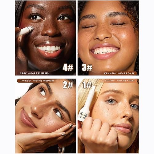 Upgrade Faux Freckle Stamp Pen, Waterproof and Long-Lasting Quick Dry Lifelike Magic Freckles Stamp for Natural, Face Freckle Makeup for with 5-Point Multi-Prong Precision Stamp Head (4# ESPRESSO) thumbnail 9
