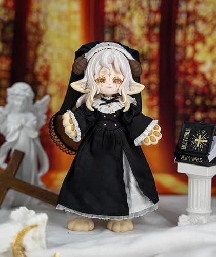 CALEMBOU 1/12 BJD Blind Box, for Moon Series Decoration Ball Jointed Doll, Cute Dress Up Doll with Joints, Collectible Action Figure for Birthday thumbnail 6