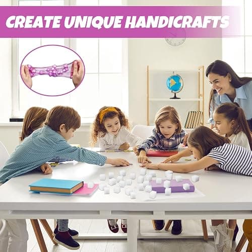 400 Pcs Jelly Cubes Charms Accessories for Boys and Girls, DIY Art Crafts thumbnail 4