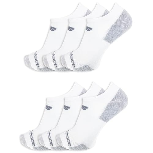 New Balance Unisex Adult Performance Recycled No Show Socks (6-Pack) - Image 1