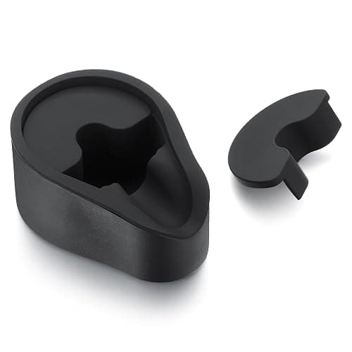 Normcore Portafilter Holder, Portafilter Tamping Station, 304 Stainless Steel With Silicon Espresso Holder Tamper Stand Fits 58mm Espresso Machines Portafilters, Black thumbnail 6