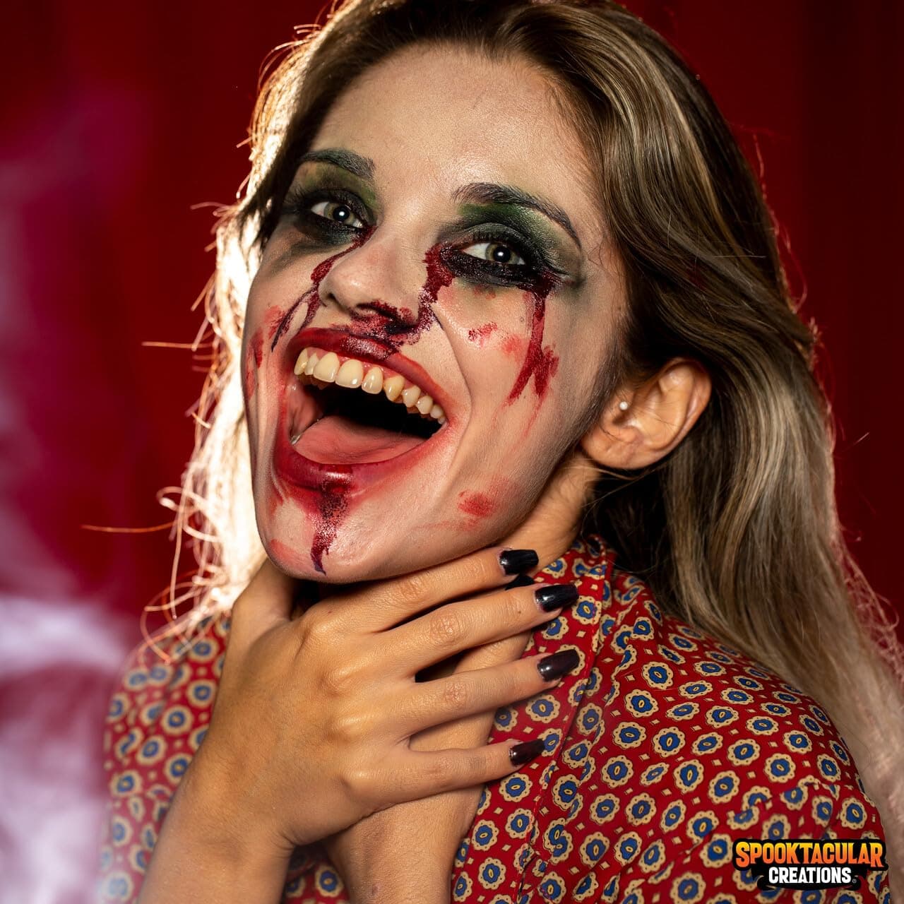 Spooktacular Creations 16oz Fake Blood, Washable Fake Blood for Clothes, Gallon Fake Blood for Makeup, Stage Blood for Zombie, sfx Cosplay Costume Makeup thumbnail 7