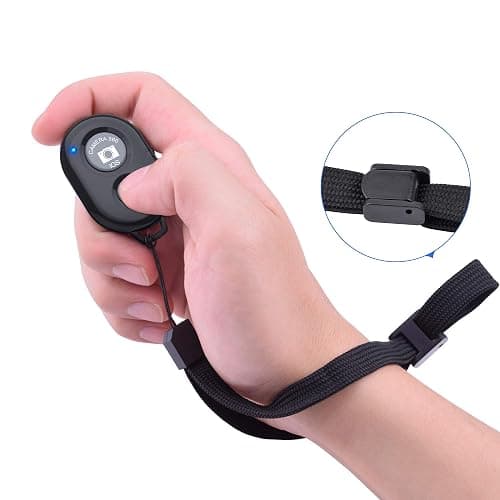 Wireless Camera Remote Shutter for Smartphones (2 Pack), zttopo Wireless Phone Camera Remote Control Compatible with iPhone/Android Cell Phone - Create Amazing Photos and Selfies, Wrist Strap Included thumbnail 6