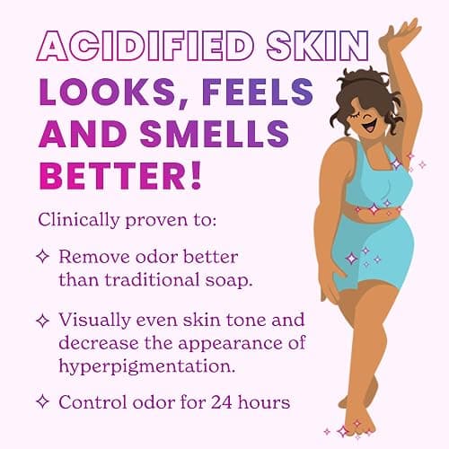 Lume Acidified Body Wash - 24 Hour Odor Control - Removes Odor Better than Soap - Moisturizing Formula - Formulated Without SLS or Parabens - OB/GYN Developed - 8.5 ounce (Toasted Coconut) thumbnail 5