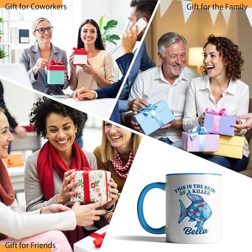 XKZGSZB This Is The Skin Of A Killer Bella, Funny Office Home Ceramic Coffee Mug Tea Cup, Movie fans Vampire Romance Fan Mug, Gifts for Men Women Friend Bestie Coworker Boss, Movie Fans Gifts thumbnail 6
