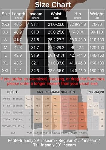 YEOREO Workout Leggings Womens No Front Seam Straight Leggings 29" / 31.5" / 33" High Waist Buttery Eddiy Gym Yoga Pants thumbnail 5