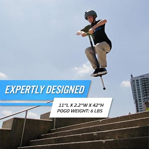NSG Flight Premium Perfomance Pogo Stick - Ages 9 and Up - 80-180 Pounds thumbnail 2
