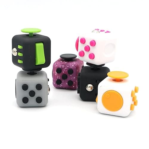 Appash Cube Fidget Toy Stress Anxiety Pressure Relieving Toy Great for Adults and Children[Gift Idea][Relaxing Toy][Stress Reliever][Soft Material] (Black & Black) thumbnail 9