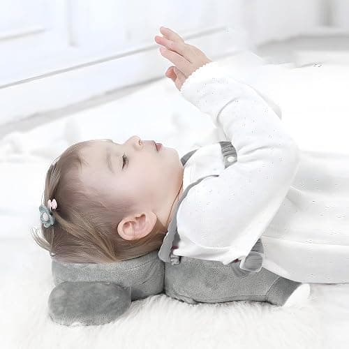 PandaEar Baby Head Protection Backpack, Toddler Walking Head Protector, Adjustable Head Protector Pad Safety Cushion (Koala Grey) thumbnail 4