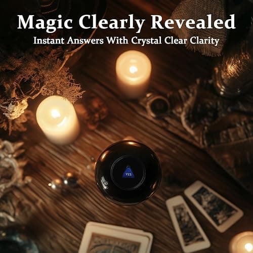 nuogae Mystic 8 Ball - Classic Fortune Telling Toy thumbnail 5