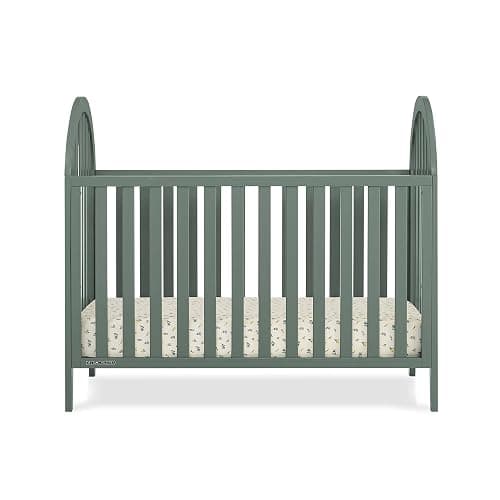 Delta Children Milano 4-in-1 Convertible Crib - Greenguard Gold Certified, Grassy Glen thumbnail 7