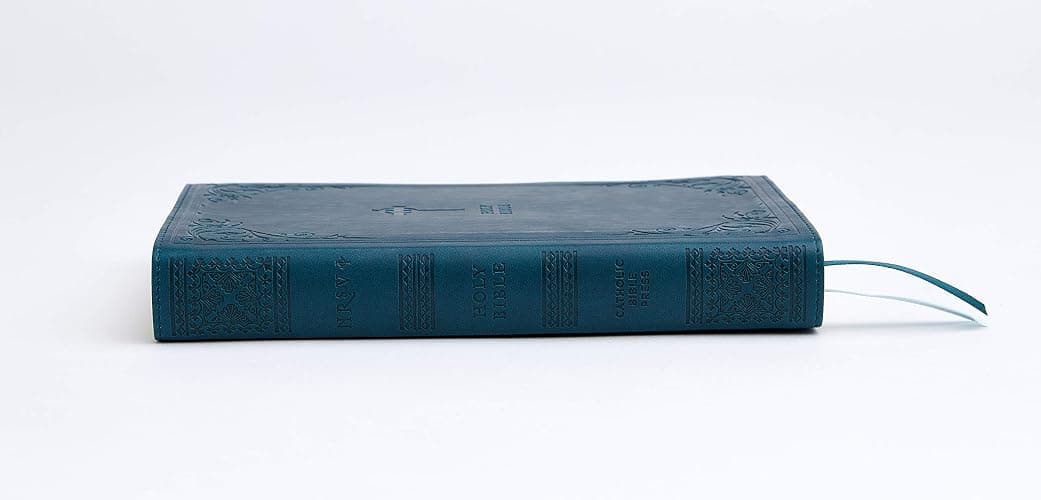 NRSV Catholic Edition Gift Bible, Teal Leathersoft (Comfort Print, Holy Bible, Complete Catholic Bible, NRSV CE): Holy Bible thumbnail 3