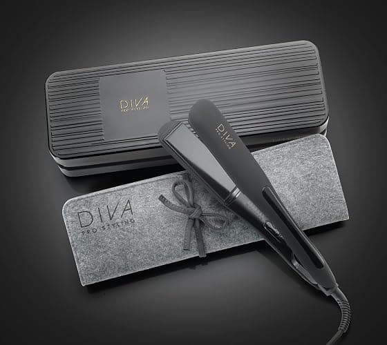 Diva Pro Styling Wide Digital Straightener and Styler with Macadamia Argan Oil and Keratin infused ceramic plates thumbnail 8