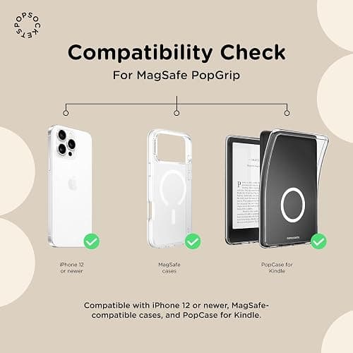 PopSockets Phone Grip for MagSafe with Kickstand, Magnetic Stand, Swappable Top, Secure Hold for iPhone MagSafe Cases, Phone & Tablet Grip, Harry Potter - Enamel Chocolate Frog thumbnail 6