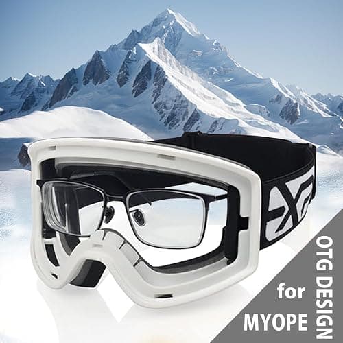 EXP VISION Ski/Snowboard Goggles Parent-child Snow Goggles Over Glasses for Men, Women Youth Kids thumbnail 7