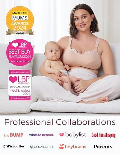 Momcozy Breast Pump Hands Free Mobile Style | M6, Wearable Breastfeeding Pump Ideal Rhythm for More Milk, DoubleFit Flange More Fit & Discreet with 3 Modes & 9 Levels, 24mm (Cozy Red, 2 Count) thumbnail 7
