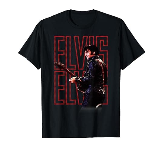 Elvis Presley Official 68 Comeback Special T-Shirt Tee for Men and Women - Image 1