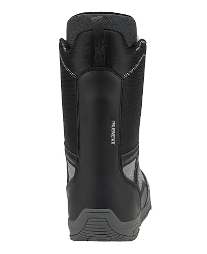 5th Element ST Lace and Dial Snowboard Boots for Men - Black Compatible with Strap Snowboard Bindings- Waterproof Liners -All Mountain Snowboarding Men Size thumbnail 5