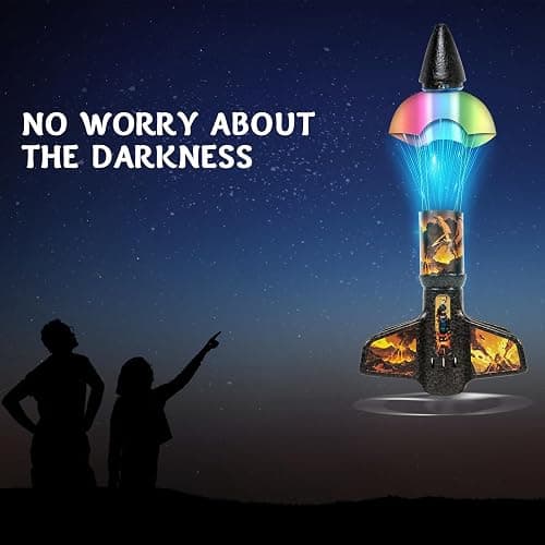 Rocket Launcher for Kids - 200 Ft of Flight Altitude, Model Rocket with Launch Set, Rockets Outdoor Toys with Safely Parachute, Easter Birthday Toys for Boys & Girls Ages 5 6 7 9 10 12 8-13 Years Old thumbnail 4