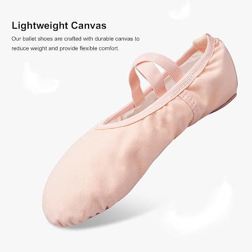 Stelle Ballet Shoes for Women Girls Canvas Ballet Slipper Dance Shoes Yoga Shoes thumbnail 4