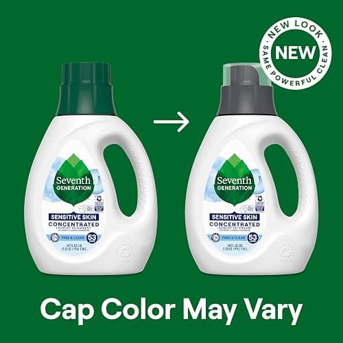Seventh Generation Concentrated Laundry Detergent Liquid Free & Clear Fragrance Free 40 Fl Oz (Pack of 2) thumbnail 8