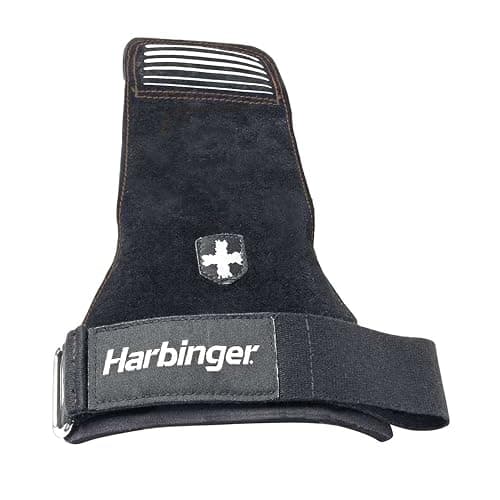 Harbinger Lifting Grips, Black thumbnail 2