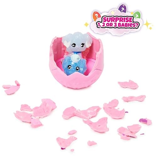 Hatchimals CollEGGtibles, Family Pack Home Playset with 3 Characters and up to 3 Surprise Babies (Style May Vary), Kids Toys for Girls Ages 5 and up thumbnail 6
