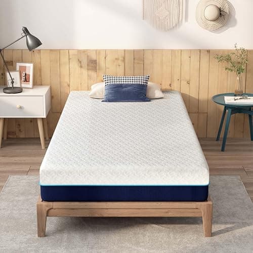 Twin Size Mattress, 6 Inch Twin Gel Memory Foam Mattress for Cool Night & Pressure Relief, Medium Firm in a Box, Back Pain Relief, Washable Cover, 75”x39”x6” (6 Inch, Twin) thumbnail 7