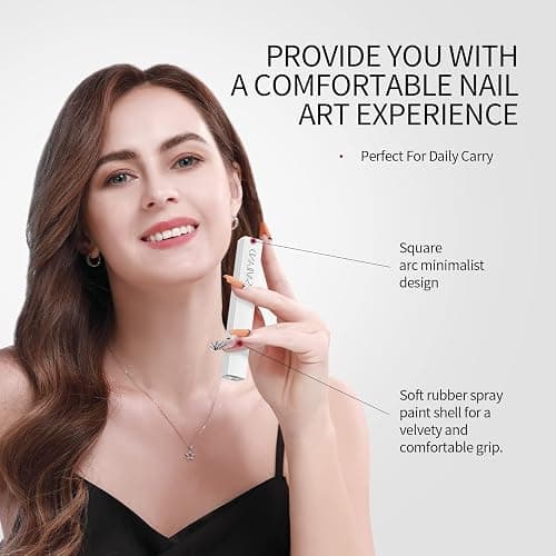 Saviland Mini UV Lamps for Gel Nails: Protect Skin Gel LED Nail Lamp Rechargeable USB UV Light Flash Cure Nail Dryer Curing Gel Polishes Nail Glue Stickers Glitter Nail Art Gift for Women thumbnail 7