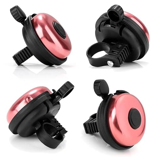 Accmor Classic Bike Bell, Aluminum Bicycle Bell, Loud Crisp Clear Sound Bicycle Bike Bell for Adults Kids thumbnail 3