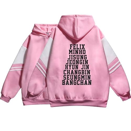 JUNG KOOK SKZ Hoodie Hyunjin, Felix, Changbin, Bangchan Sweatshirt Shirt Skz Merch for Women - Image 1