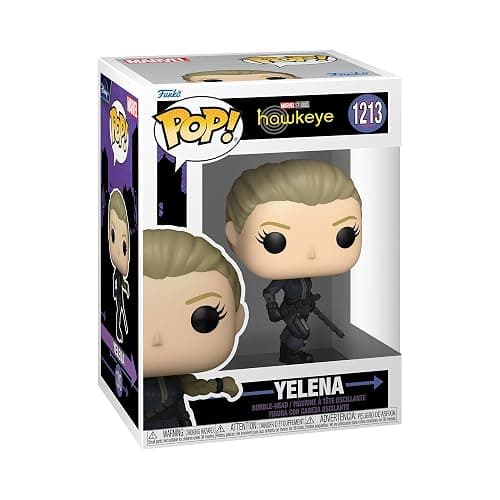 Funko Pop! Marvel: Hawkeye - Yelena Vinyl Bobblehead with Chase (Styles May Vary) - Image 1