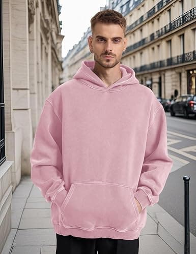Hatant Oversized Hoodie Sweatshirts for Men Couples Heavyweight Hoodies Pullover Vintage Mens Acid Wash Sweaters Clothes 2025 thumbnail 4