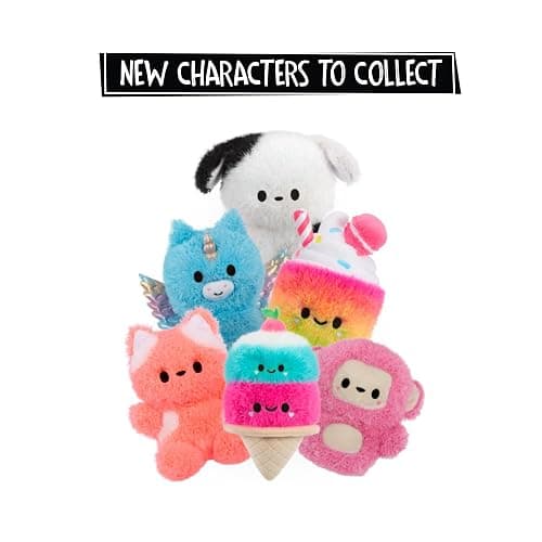 Fluffie Stuffiez Monkey Small Collectible Feature Plush, Surprise Reveal Unboxing with Huggable ASMR Fidget DIY Fur Pulling, Ultra Soft Fluff thumbnail 6