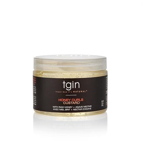 Thank God It's Natural Honey Curls Custard - 12 Oz - For Natural, Dry, Curly, Damaged Hair - Image 1