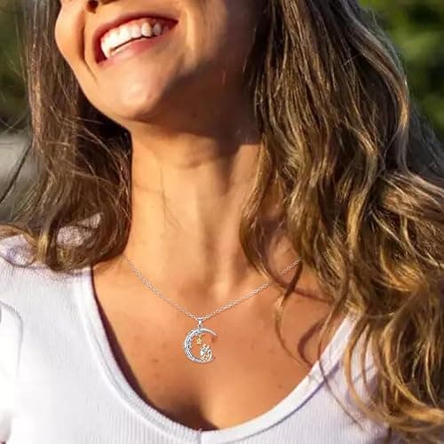 AINILOVE Dainty Fox Necklaces for Women Fox Gifts Foxes Jewelry Animal Pendant Necklaces Jewelry for Women Teens Animal Lovers lovely Spirit Necklace Gifts thumbnail 6