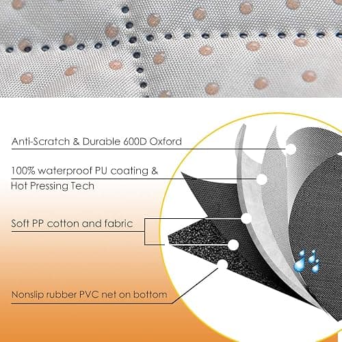 Honest Dog Car Seat Covers, Dog seat Cover with Side Flap for Cars, Trucks, and Suv's - Waterproof & Nonslip Pet Seat Cover for Backseat thumbnail 3