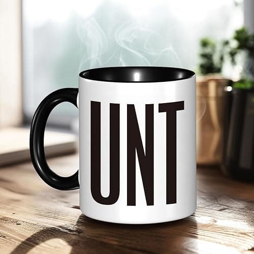 Funny Rude Mug-Hilarious Gift for Friends, Coworkers, Secret Santa, Perfect Novelty Birthday Gift (Funny Mug-Black) - Funny Mug-black thumbnail 5