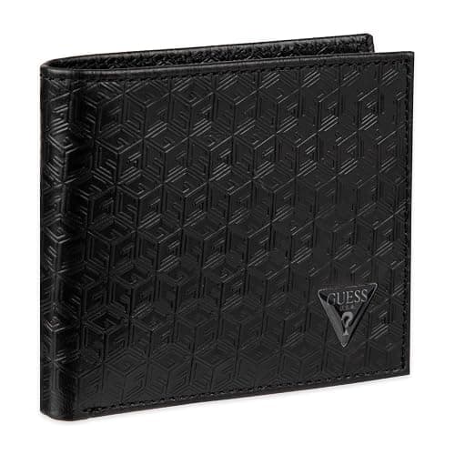 GUESS Men's Classic Bifold Wallet with Card Slots, Bill Compartment and Id Window thumbnail 2