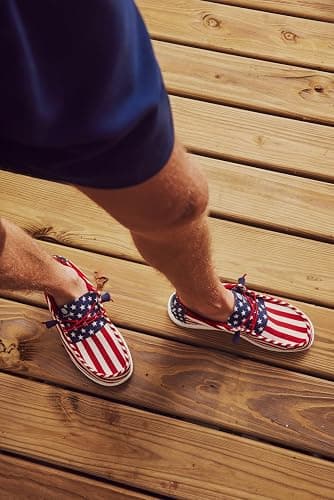 HEYDUDE Wally Patriotic, Mens Shoes, Slip-on Loafers, Comfortable & Light-Weight thumbnail 8