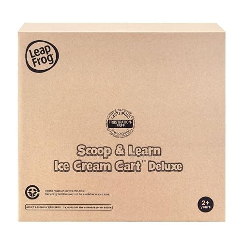 LeapFrog Scoop and Learn Ice Cream Cart Deluxe (Frustration Free Packaging), Pink thumbnail 8