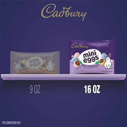 CADBURY MINI EGGS Milk Chocolate, Easter Candy Bag, 16 oz thumbnail 4
