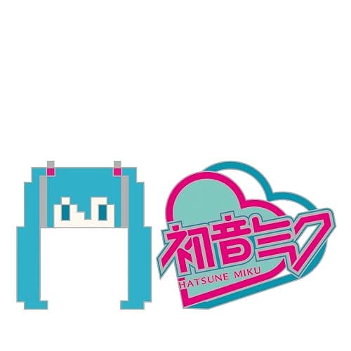 ABYstyle Hatsune Miku Pin Pack Includes 2 Metal Pins Anime Manga Accessories Merch Gift - Image 1
