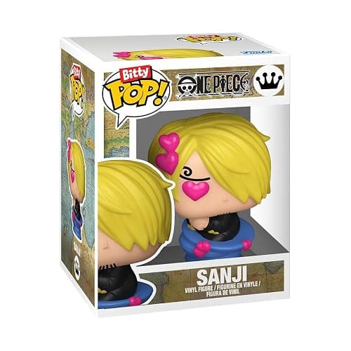 Funko Bitty Pop! One Piece - Sanji, Zeff, Kreig, and A Surprise Mystery Mini Figure - 0.9 Inch (2.2 Cm) Collectable - Stackable Display Shelf Included - Gift Idea - Party Bags Stocking - Cake Topper thumbnail 4
