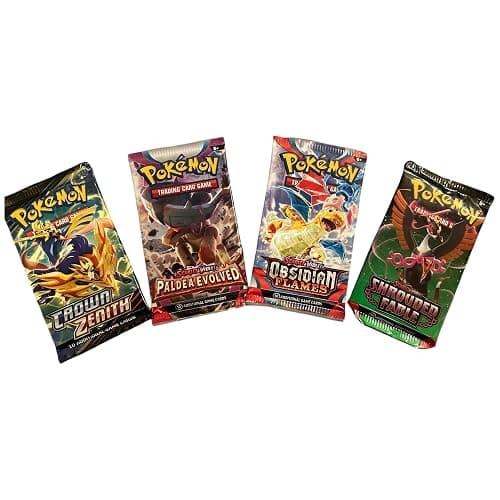 Pokemon Tcg: 4 Booster Packs - 40 Cards Total| Value Pack Includes 4 Blister Packs Of Random Cards | 100% Authentic Expansion Packs thumbnail 2