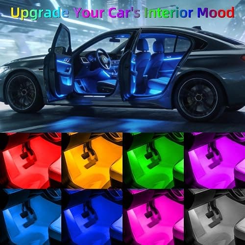 4PCS Wireless LED Strobe Lights with Remote Control, 8 Colors USB Charging Waterproof Anti-Collision Led Emergency Warning Lights for Car Motorcycle Drone Aircraft Bike thumbnail 5