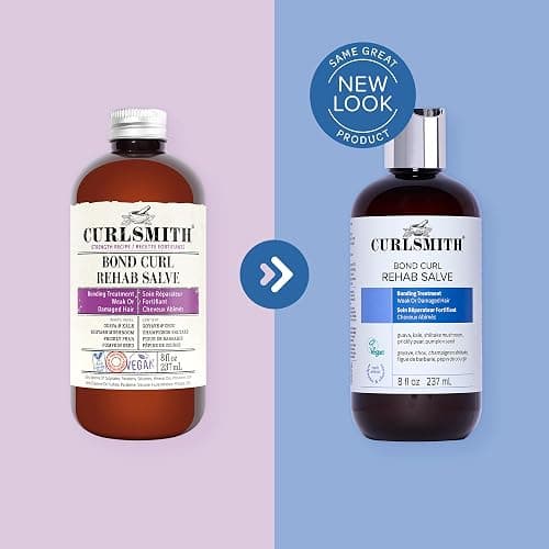 CURLSMITH Bond Curl Rehab Salve - Protein-Rich Treatment, Bond-Building Hair Treatment, For All Curl Types, Vegan & Cruelty Free thumbnail 6